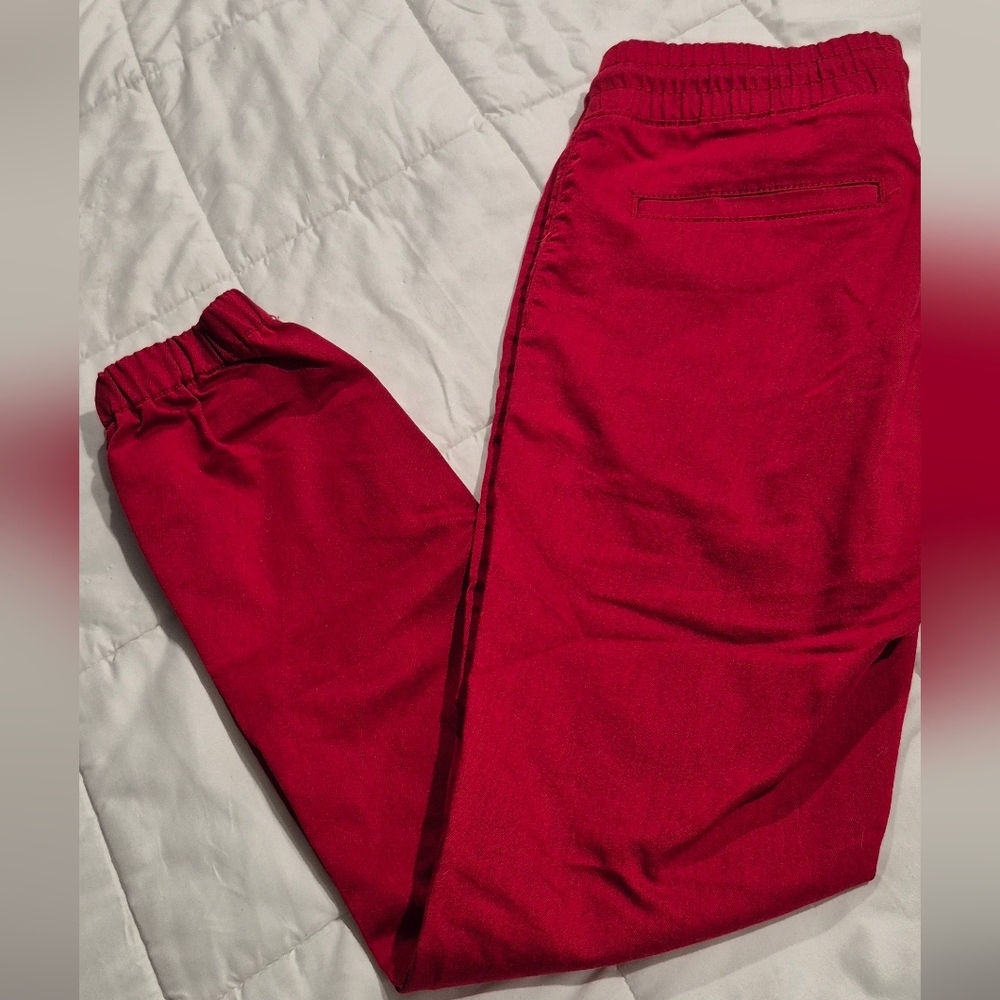 VIP Men's Bold Red Joggers